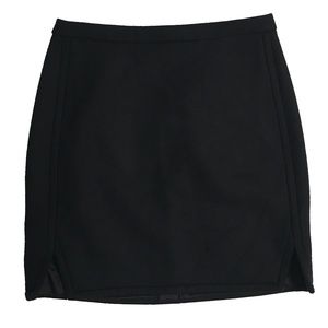 J. Crew Black Wool Skirt Size 2